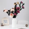 Creative plastic vases, simple and modern flower arrangements, diamond-shaped origami vases, dry and wet flower vases, living room ornaments Specification image